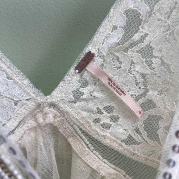 Free people on the town embellished sequins tank - Picture 6 of 10